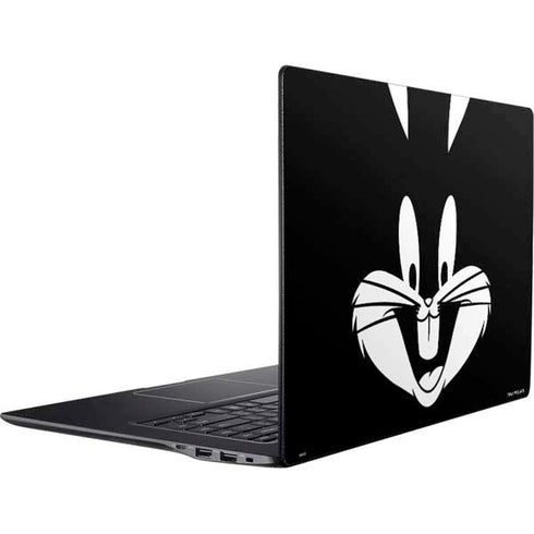 Looney Tunes Bugs Bunny Plain Black and White Ativ Book 9 (15.6in 2014) Skin